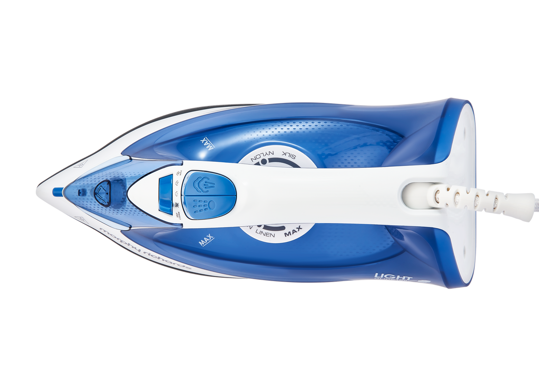 Morphy Richards Light Glide 2200W Steam Iron Blue SKU: 300401 top view