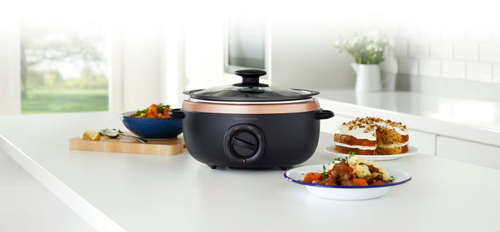 Sear & Stew Oval 3.5L Slow Cooker