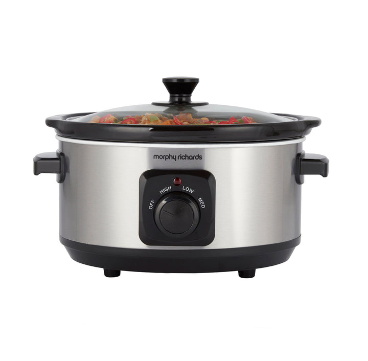 Stainless Steel 3.5L Slow Cooker