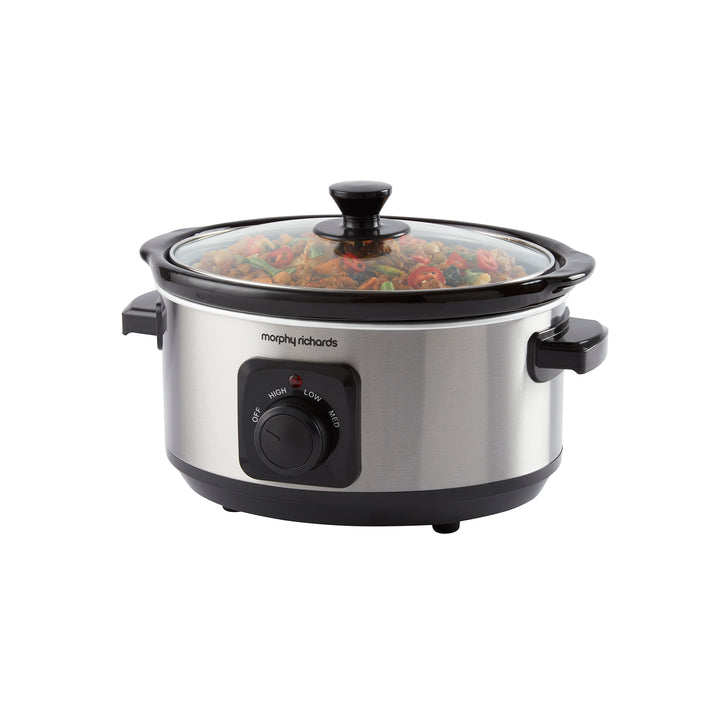 Stainless Steel 3.5L Slow Cooker