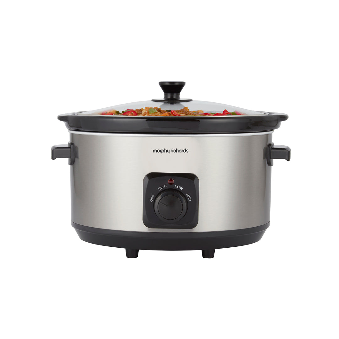 Stainless Steel 6.5L Slow Cooker