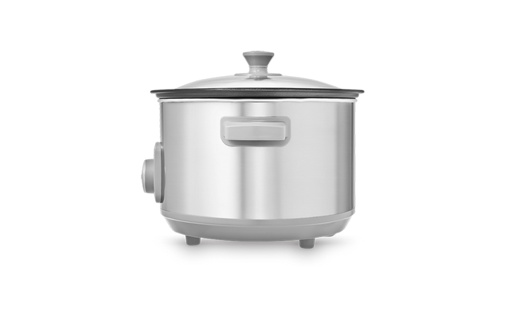 Brushed Stainless Steel 6.5L Slow Cooker