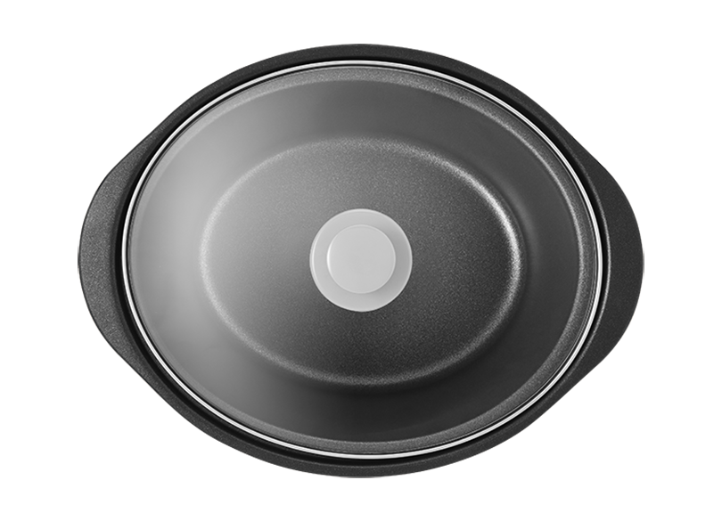 Sear & Stew Brushed Stainless Steel 6.5L Slow Cooker