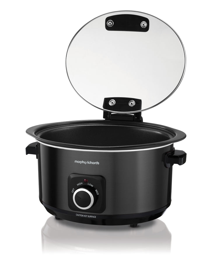 Sear & Stew 6.5L Hinged Lid Slow Cooker