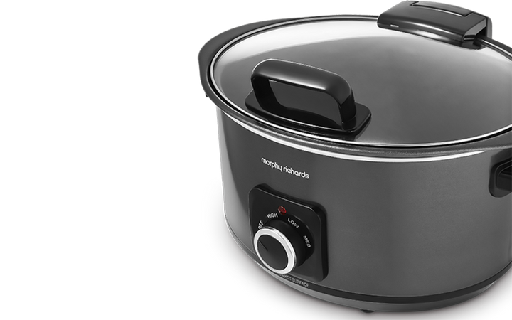 Sear & Stew 6.5L Hinged Lid Slow Cooker