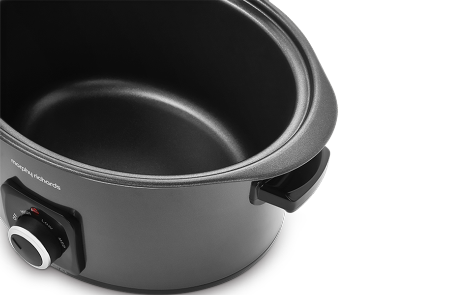 Sear & Stew 6.5L Hinged Lid Slow Cooker