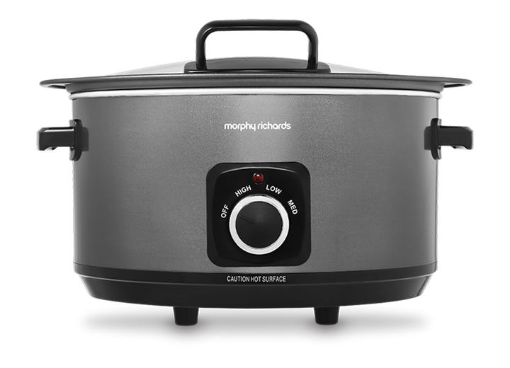 Sear & Stew 6.5L Hinged Lid Slow Cooker