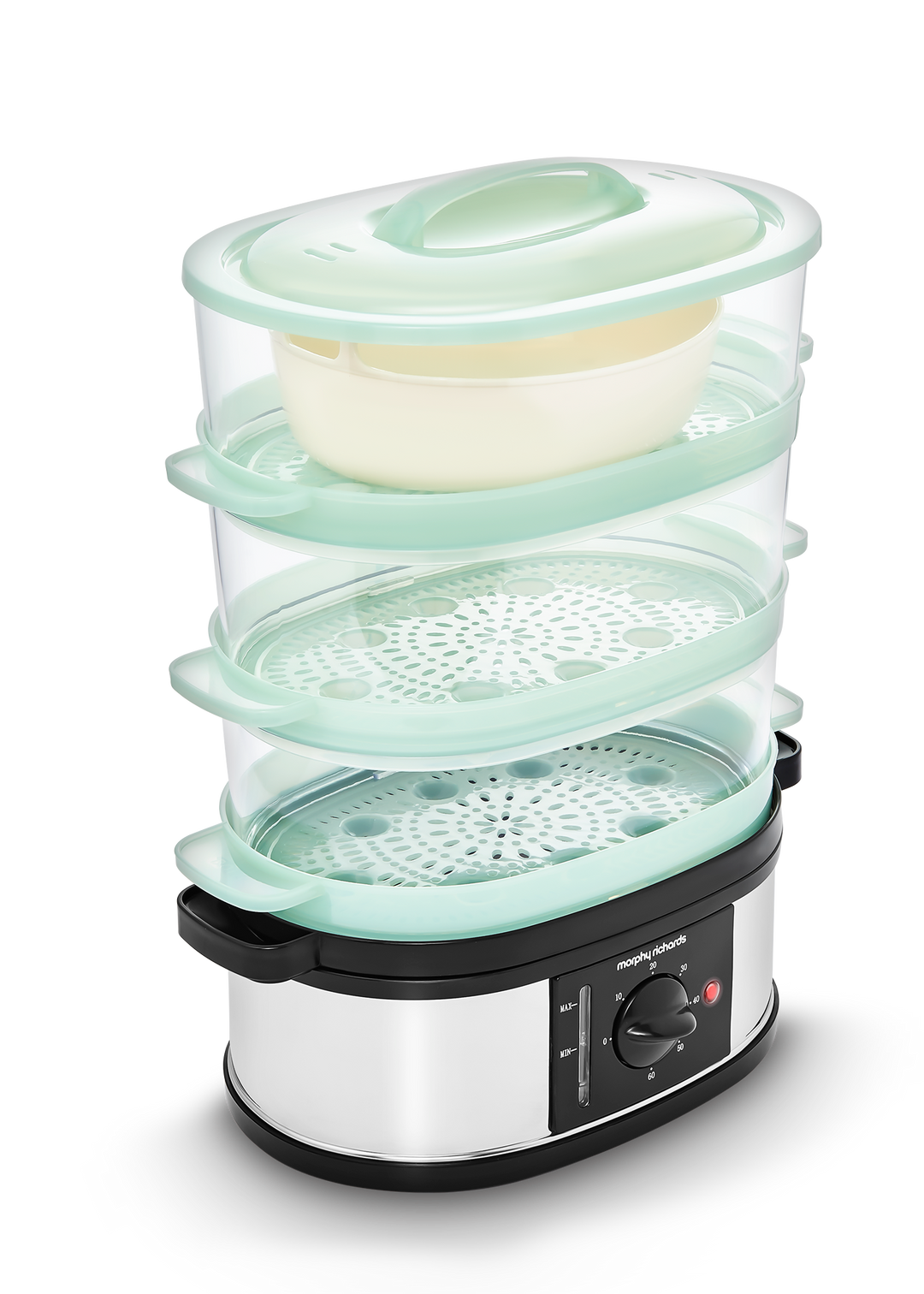 Food Steam Engine 3 Tier Food Steamer – Morphy Richards UK