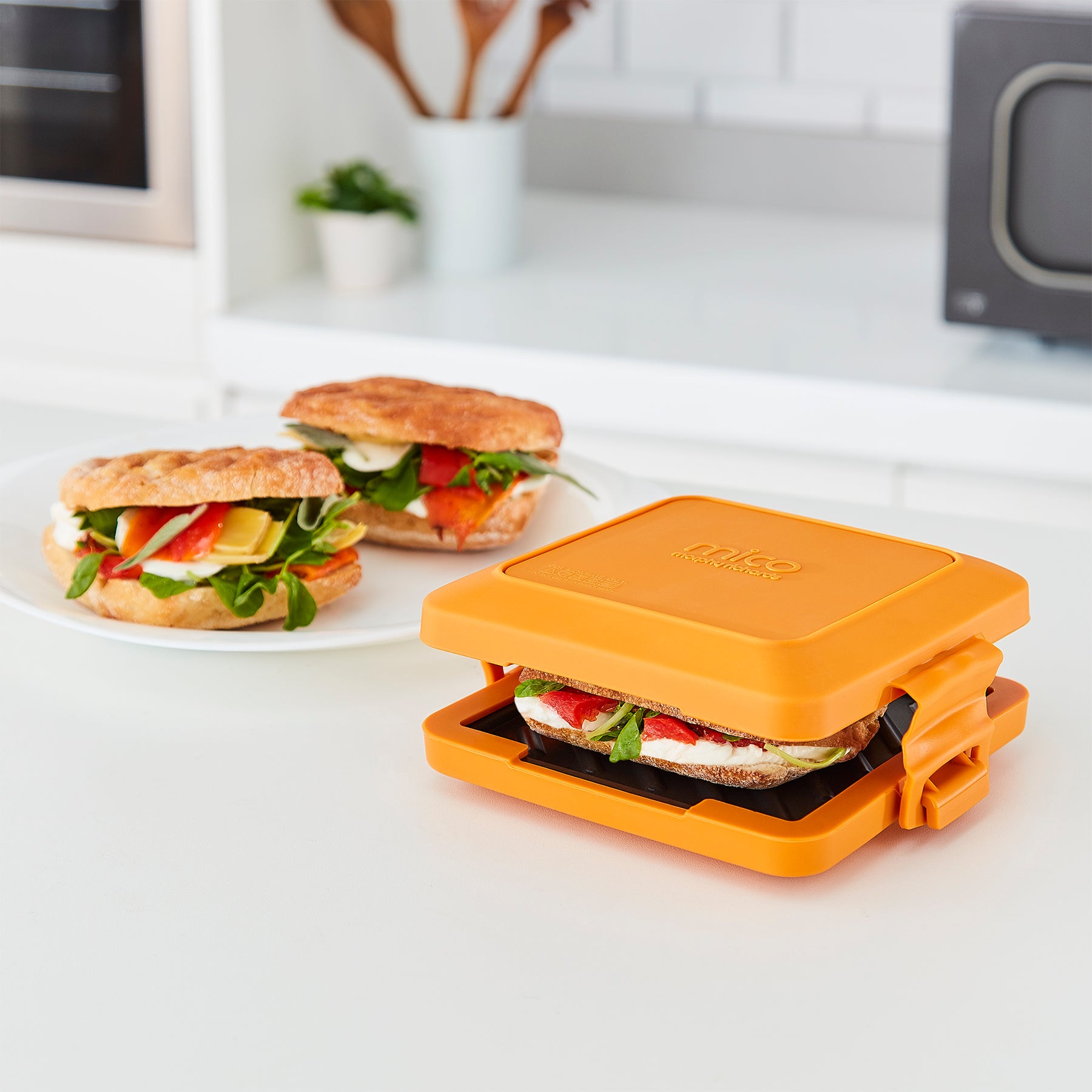 Bread Makers Microwave Toastie Sandwich Maker Munchy Microwave Toastie Sandwich Maker Munchy Microwavable With Adjustable Silicone Straps No Electricity Wireless