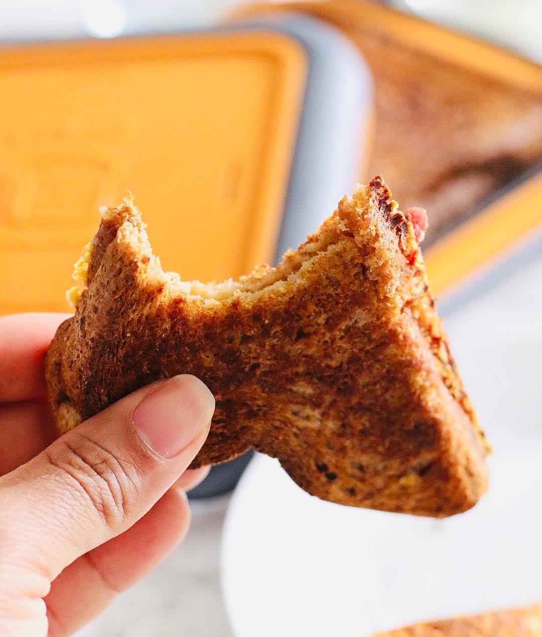 MICO Toastie Toasted Sandwich Maker Microwavable