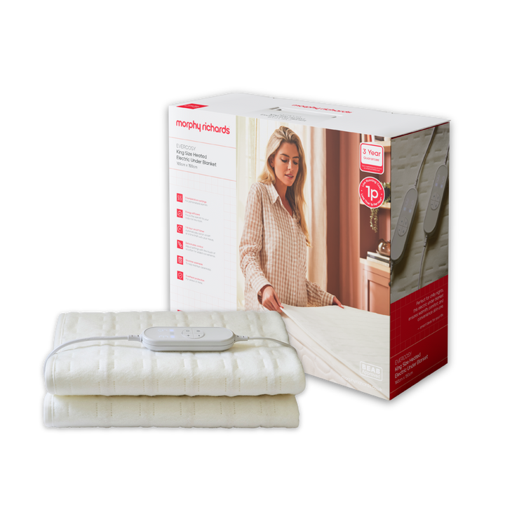EverCosy King Size Heated Electric Under Blanket