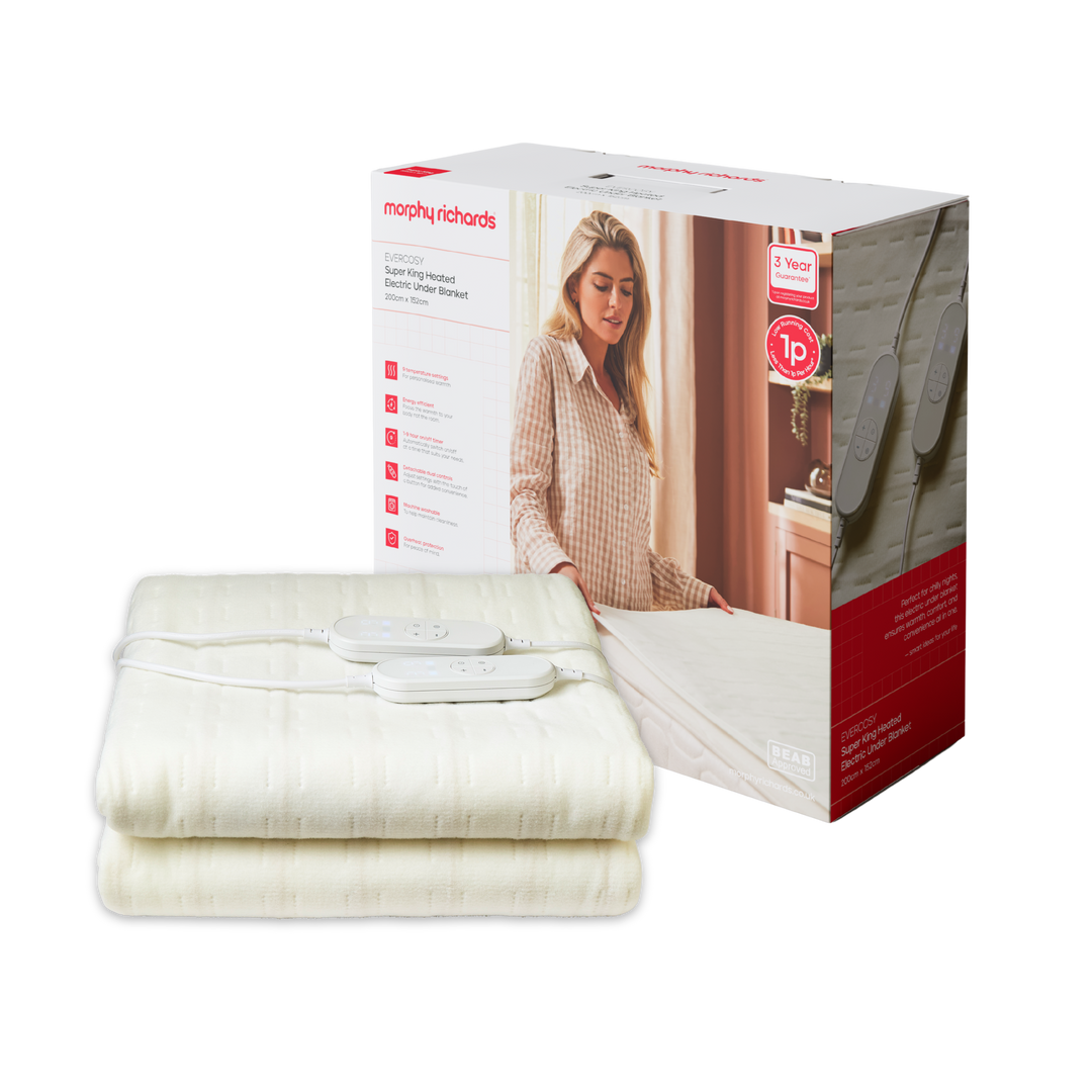 EverCosy Super King Heated Electric Under Blanket