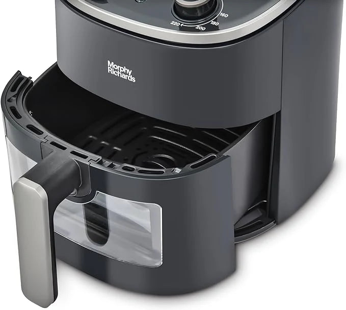 Equip Black Kettle, Toaster & Manual 3.5 Litre Air Fryer Set