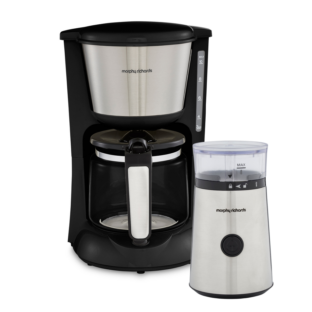 Equip Filter Coffee Machine Brew & Blend Coffee Grinder Set