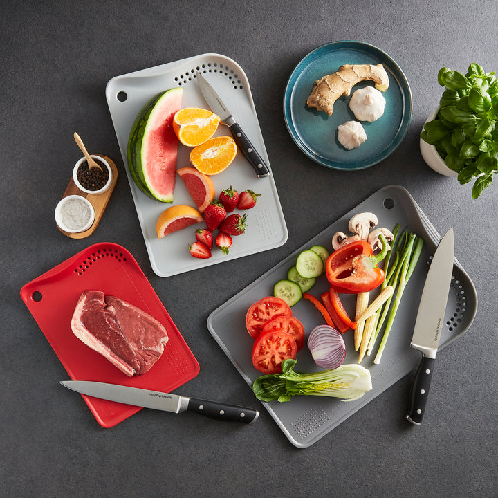 3x Chopping Board Set
