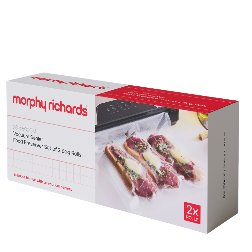 Cordless Food Vacuum Sealer Set 2 Bag Roll