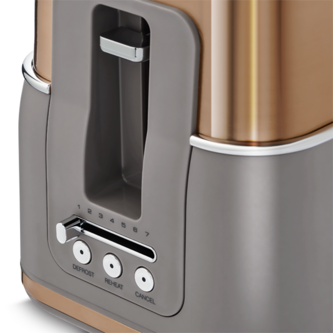 Signature Matte Copper Kettle and Toaster Set