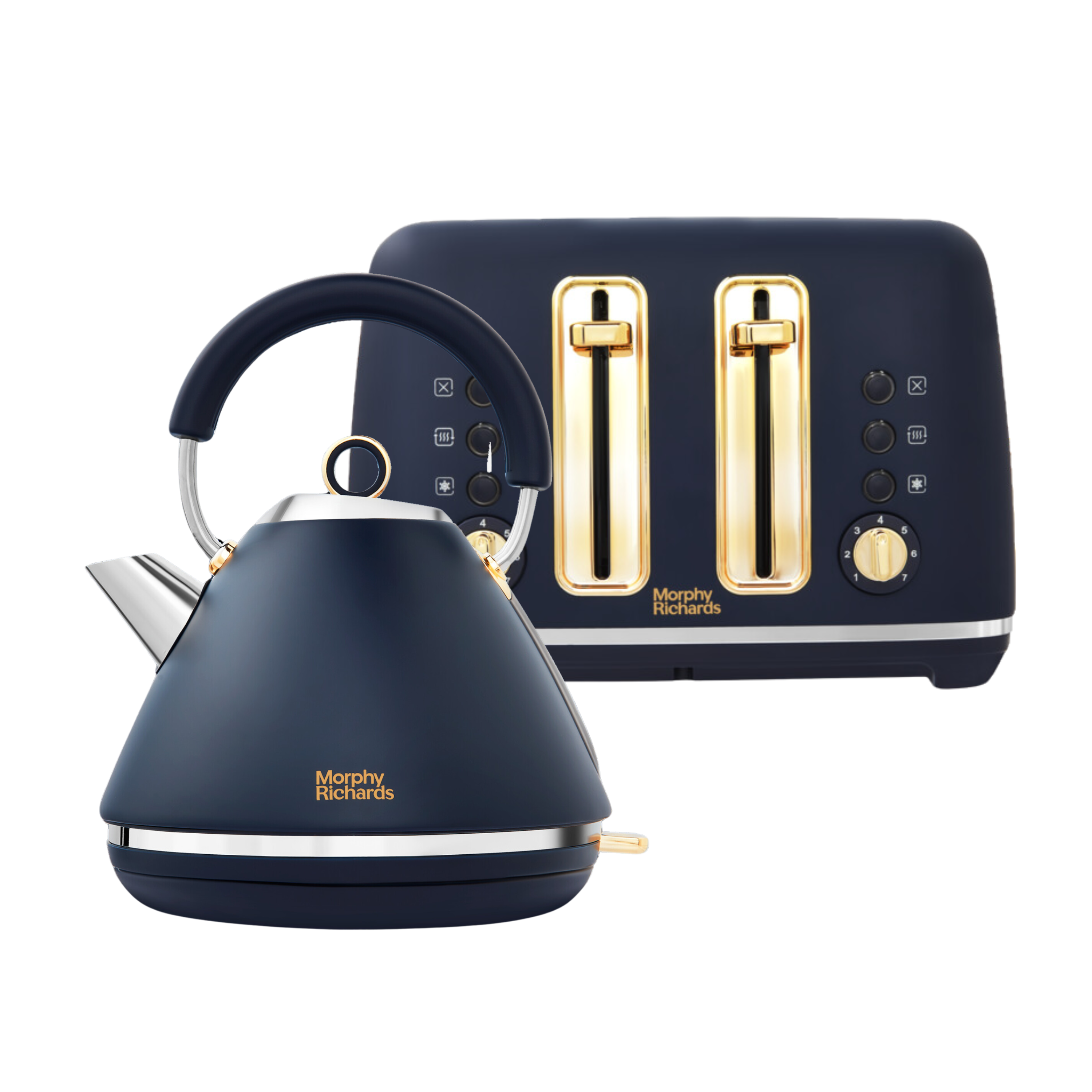 Accents Gold Navy Kettle And Toaster Set Morphy Richards UK accents-gold-navy-kettle-and-toaster-set-morphy-richards-uk