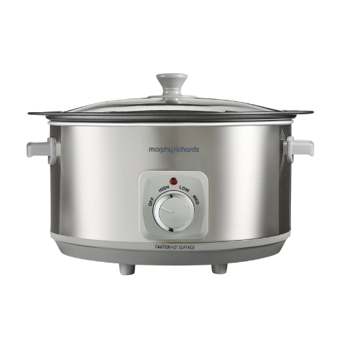 Sear & Stew Brushed Stainless Steel 6.5L Slow Cooker