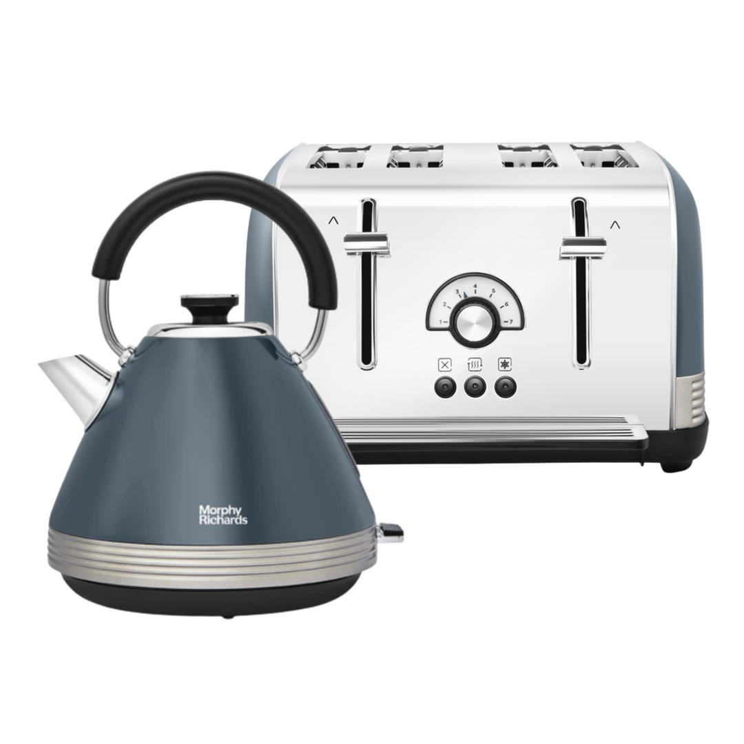 Venture Retro Basalt Kettle and Toaster Set