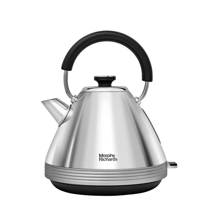 Venture Retro Pyramid Kettle Polished Stainless Steel