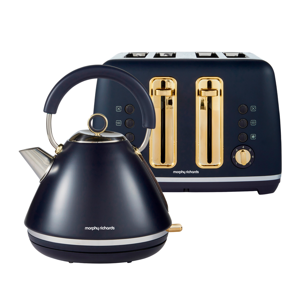 Accents Gold Kettle Toaster Set