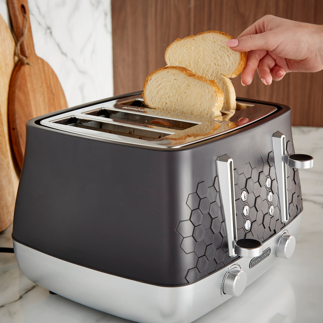 Morphy Richards Cassini 4-Slice Toaster Moonless Night โ Morphy
