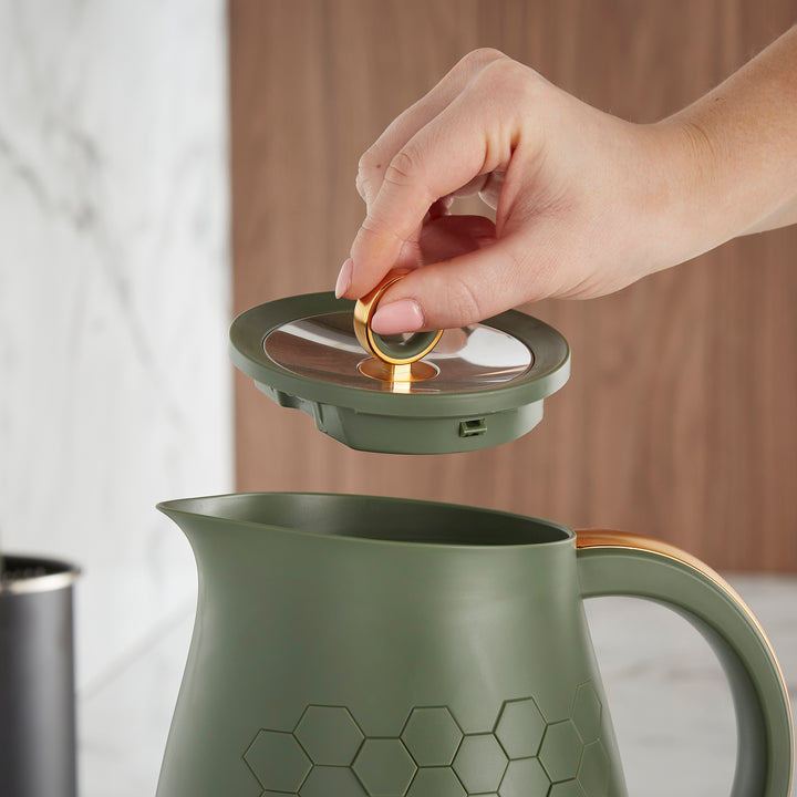 Cassini Olivine Kettle and Toaster Set
