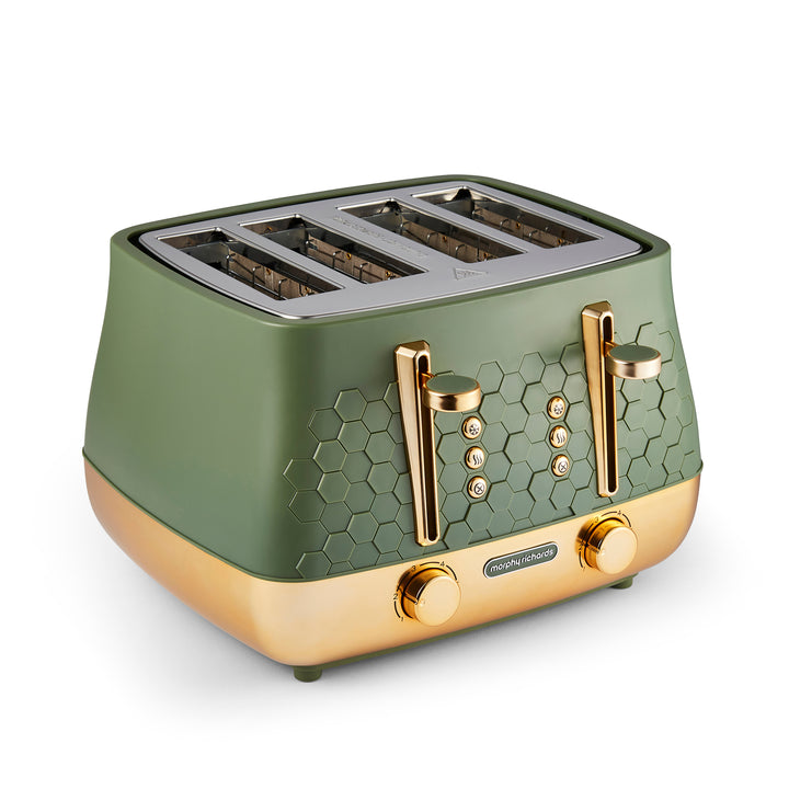 Cassini 4-Slice Toaster - Olivine