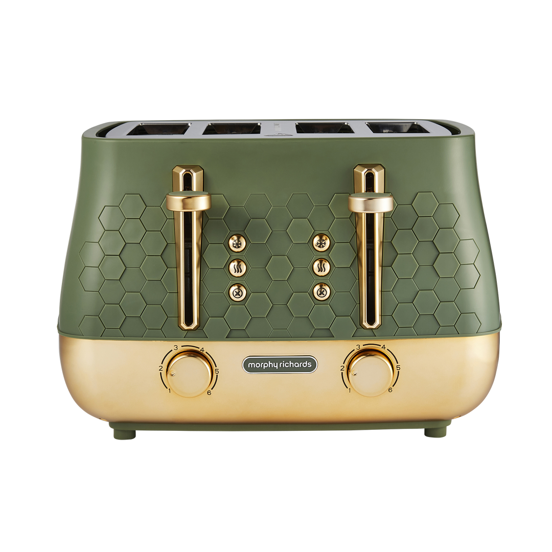 Cassini 4-Slice Toaster - Olivine