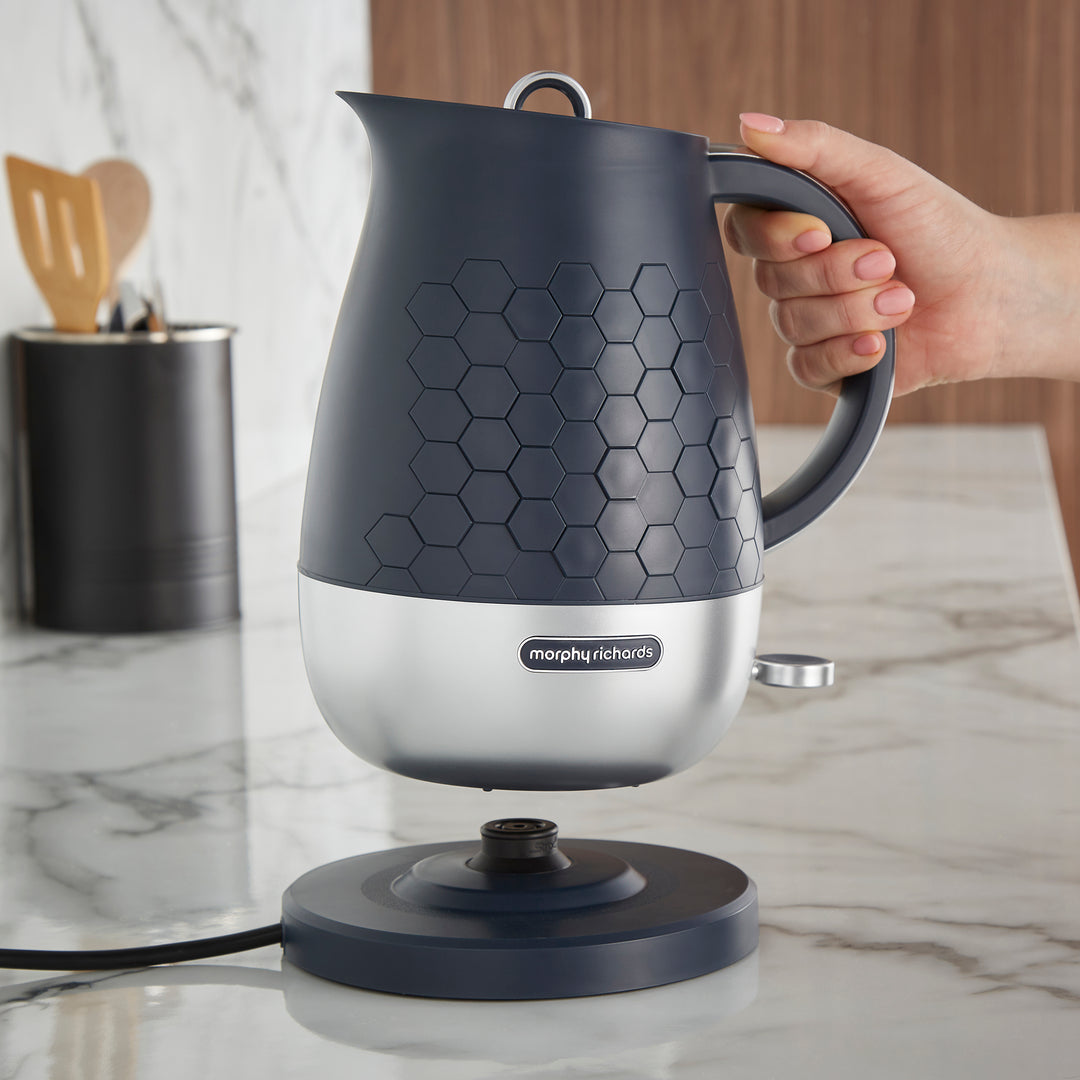 Cassini Blue Microwave, Kettle, Toaster and Toaster Set - Outer Space