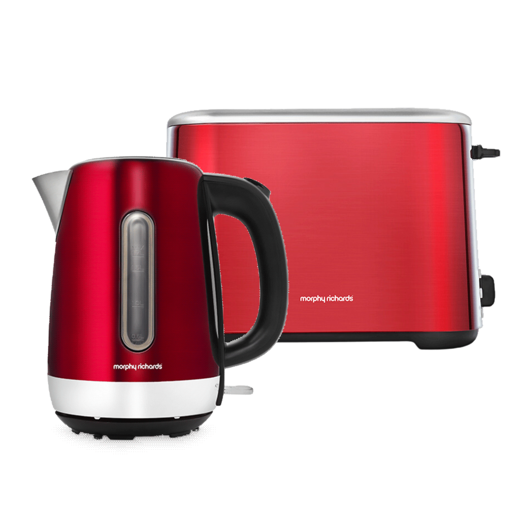 Equip Metallic Kettle Toaster Set