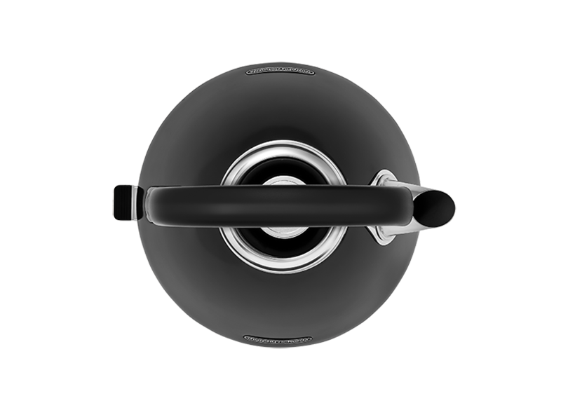 Venture Retro Pyramid Kettle Black