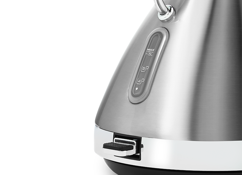 Venture Pyramid Kettle Silver