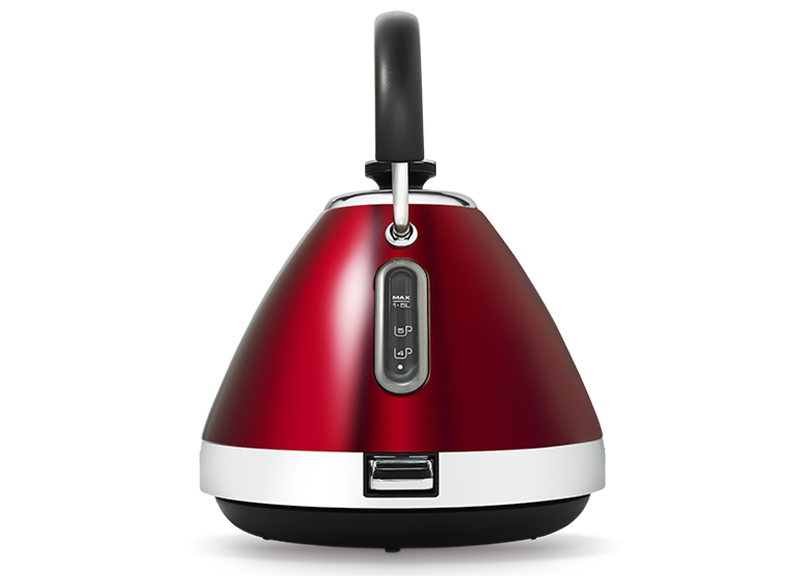 Morphy richards pyramid kettle accents online 102029 red traditional electric kettle