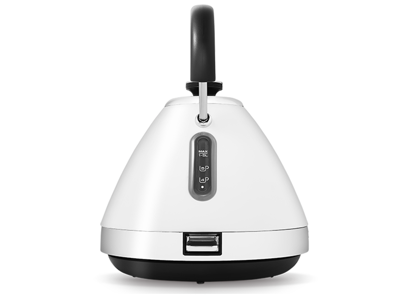 Pyramidal Kettle White 1.5L White Pyramid Kettle by Morphy Richards UK