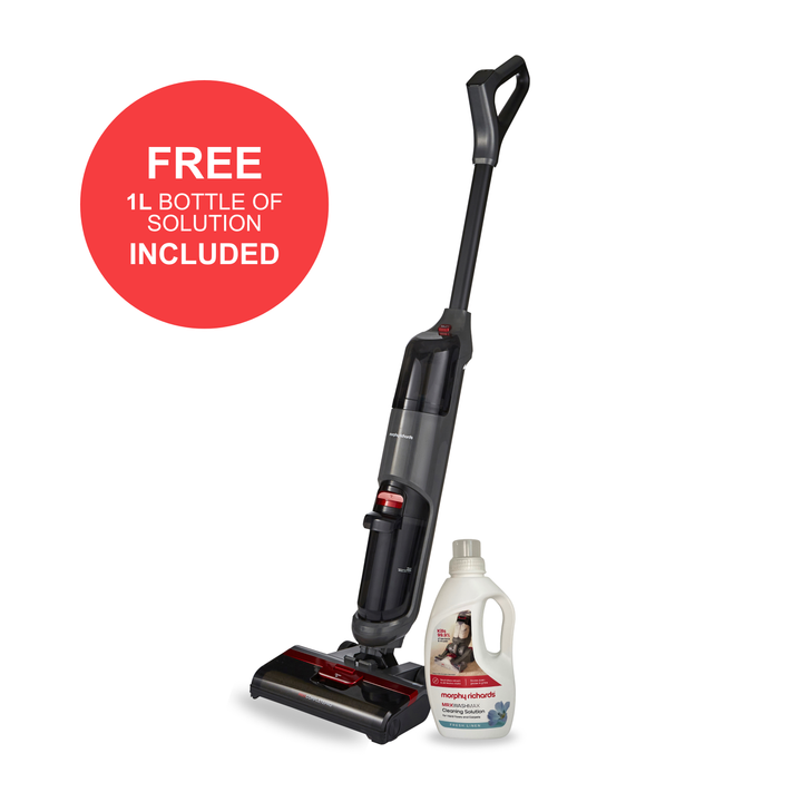 MRXCOMPLETEPRO Wet and Dry Hard Floor Cleaner & 1L Carpet Washer Solution