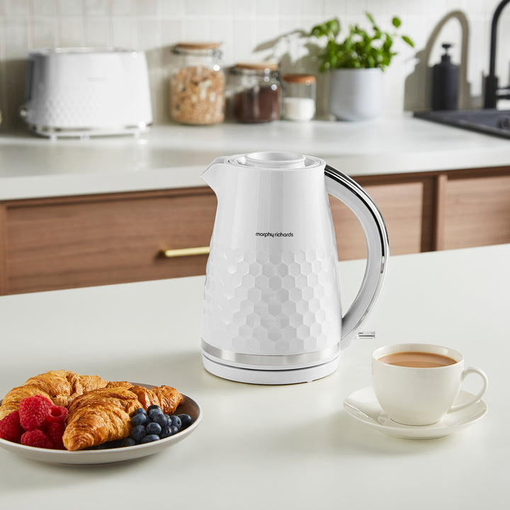Hive Jug Kettle White
