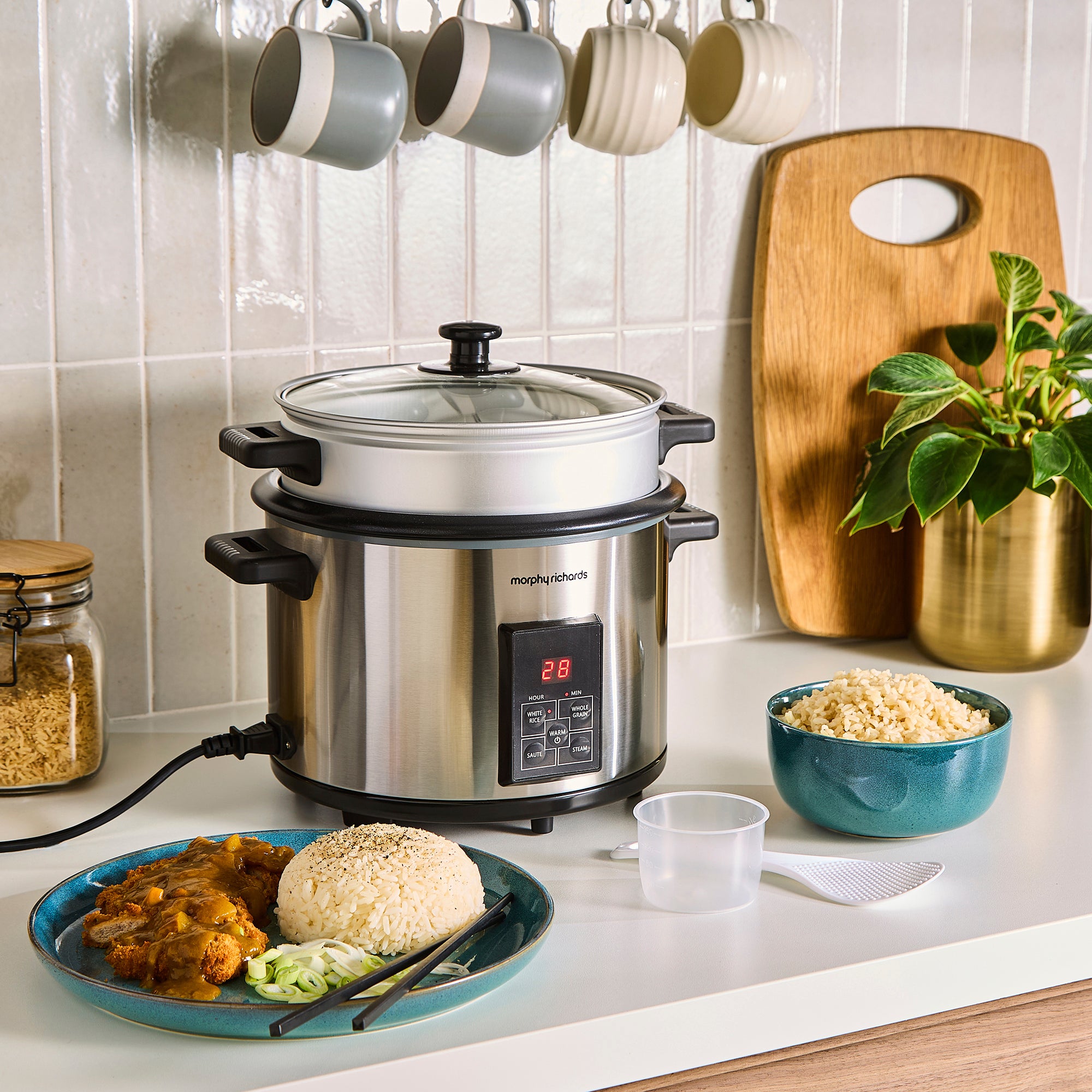 Morphy Richards 10 Cup Rice Cooker and Steamer