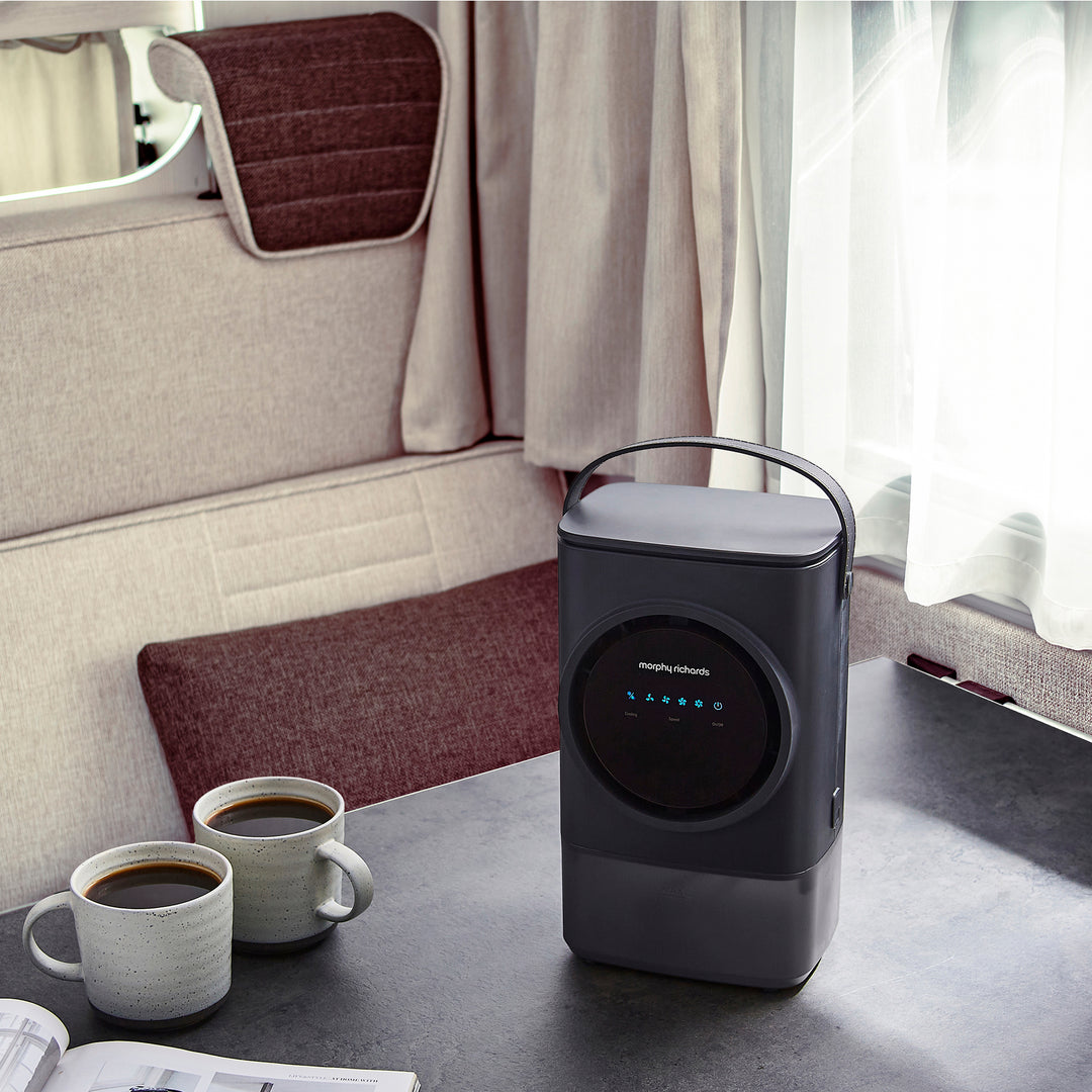 Flexi Freeze 1L Rechargeable Travel & Desk Top Mini Air Cooler - Grey