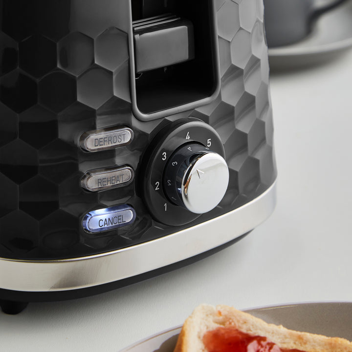 Hive 2-Slice Toaster Black
