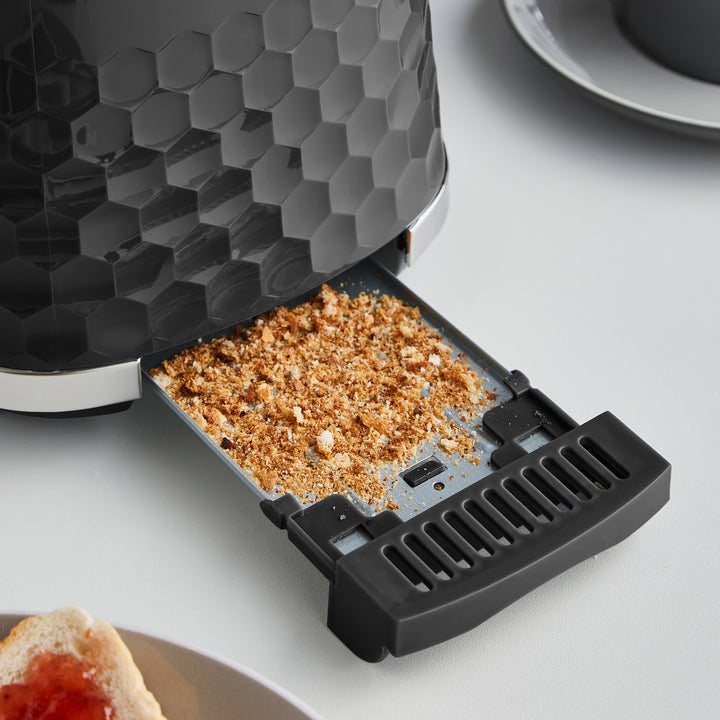 Hive 2-Slice Toaster Black