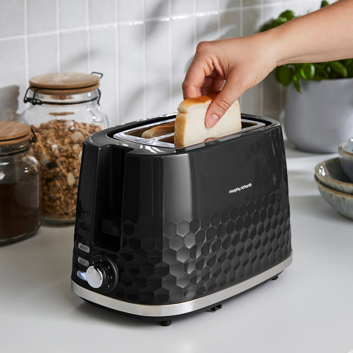 Hive 2-Slice Toaster Black