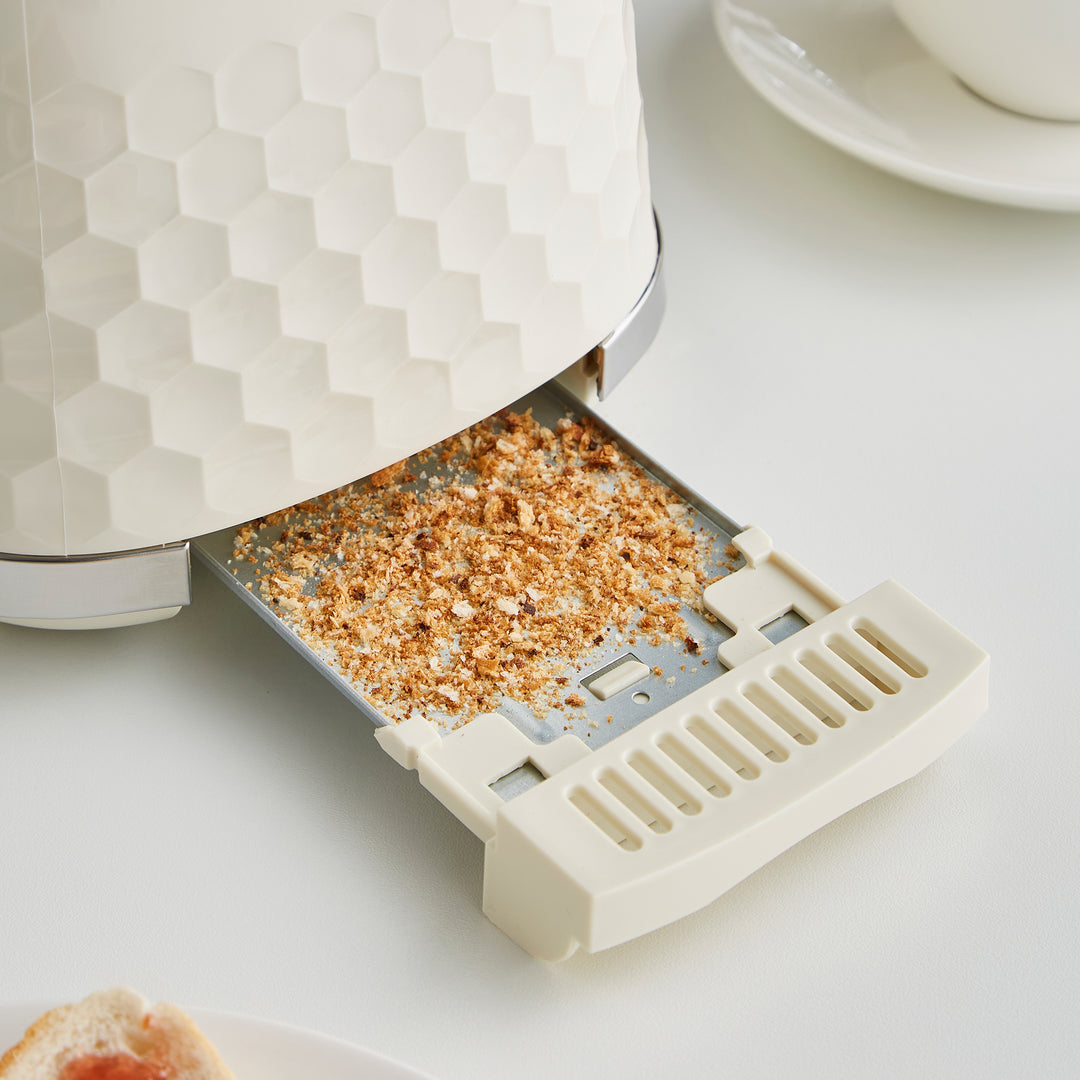 Hive 2-Slice Toaster Cream