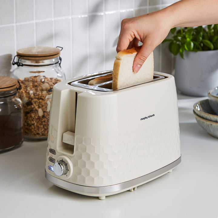 Hive 2-Slice Toaster Cream