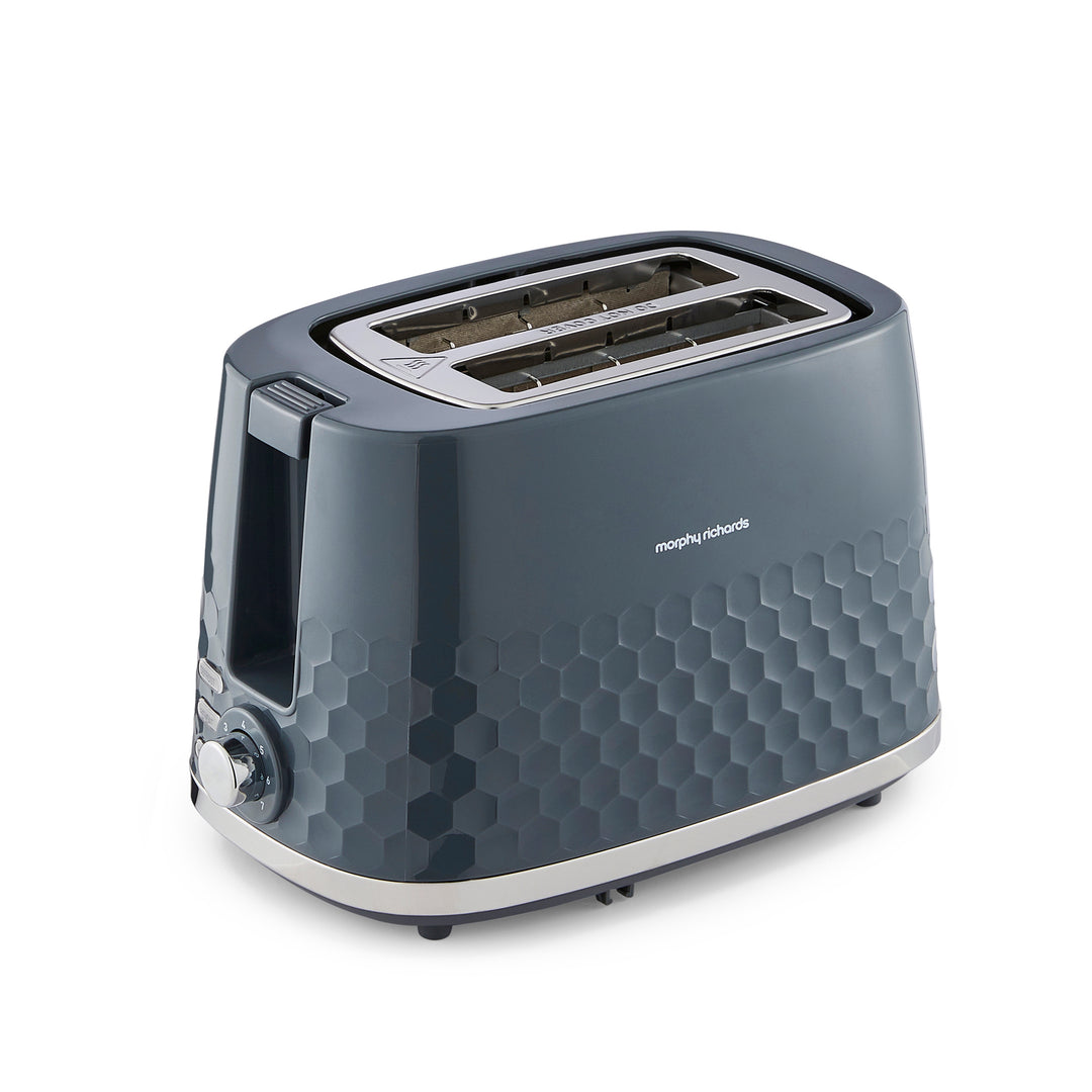 Hive 2-Slice Toaster Grey
