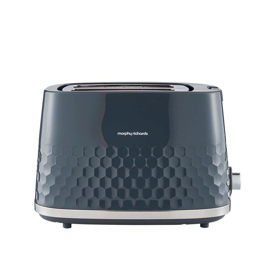 Hive 2-Slice Toaster Grey
