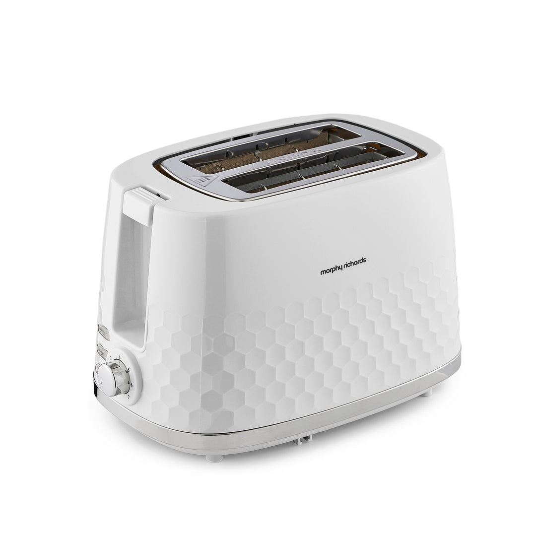 Hive White 2-Slice Toaster – Morphy Richards-UK