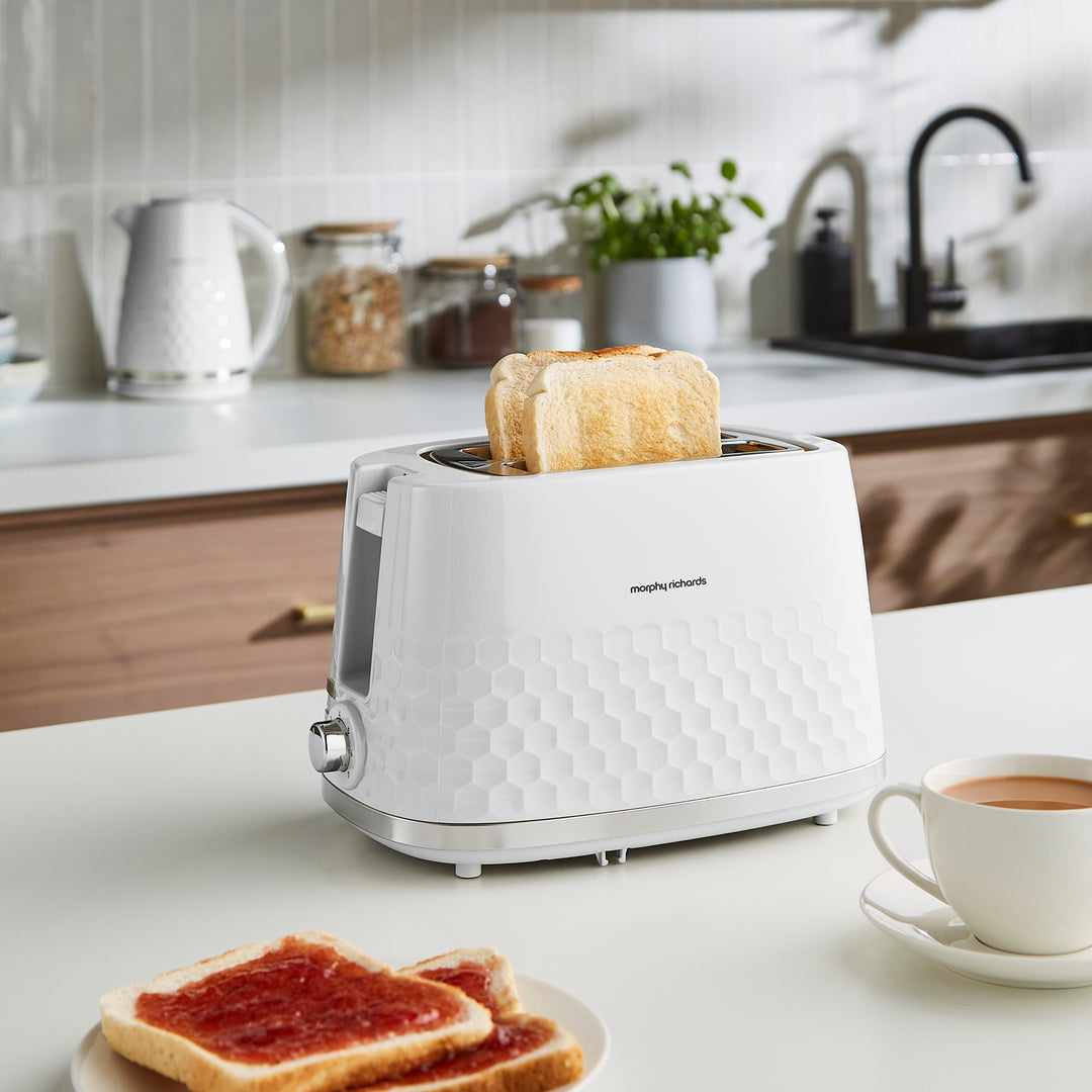Hive 2-Slice Toaster White