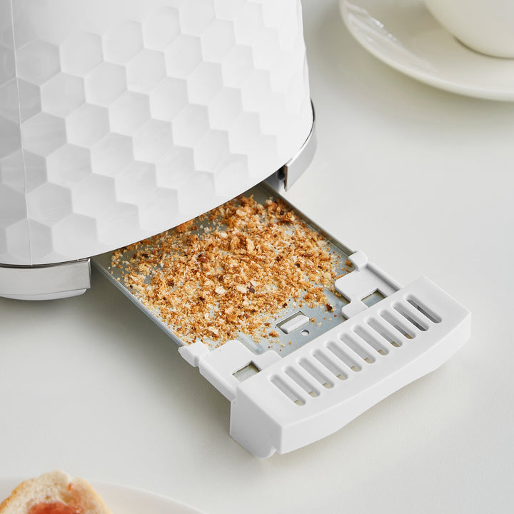 Hive 2-Slice Toaster White